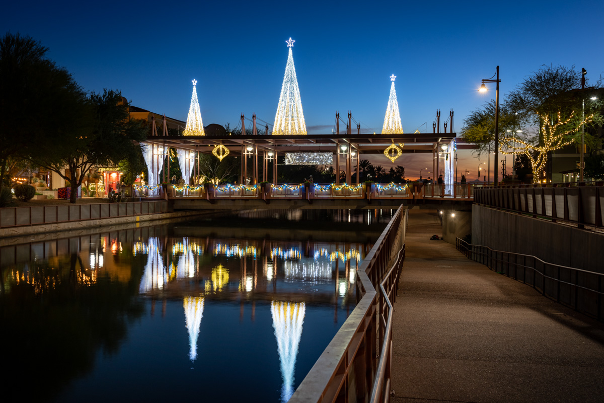 Mixed-Use Holiday Lighting